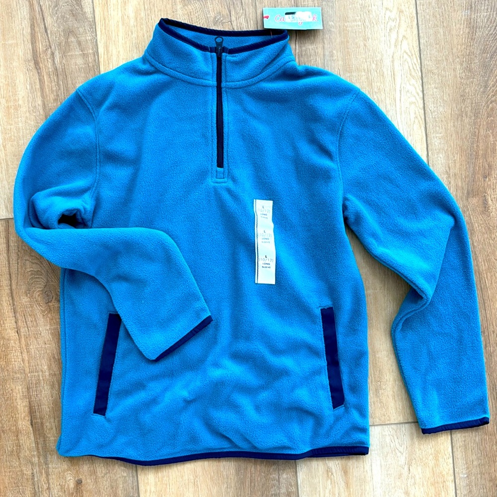 Fleece zip up jacket